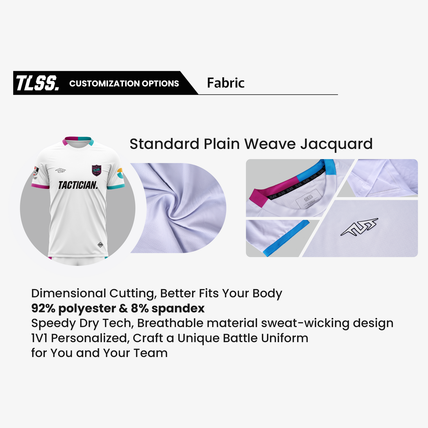 TLSS Sublimation Custom Jersey Standard Version - ST
