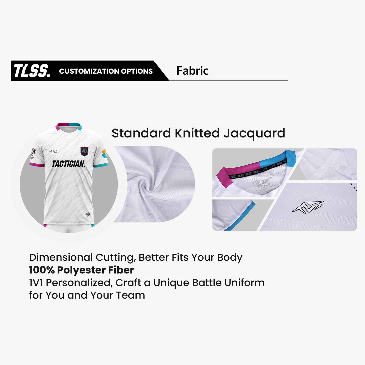 TLSS Sublimation Custom Jersey Upgraded Version - JST